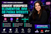 convert wordpress elementor divi or figma website to gutenberg