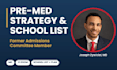 provide a premed strategy and school list consultation