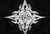 create distorted extreme metal typography
