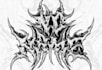 draw brutal underground metal logo