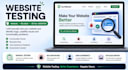 test your website or app and report bugs