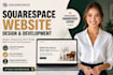 build squarespace website design, website development as a squarespace expert