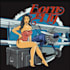make creative t shirt lady aviation logo
