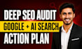 do a deep website SEO audit with a clear action plan