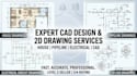 be your expert cad designer for 2d drawings