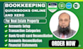 work on real estate bookkeeping in quickbooks, xero, app folio and buildium