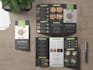 design amazing editable food restaurant menu