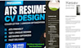 create  ats friendly professional resume CV and cover letter