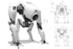 design a custom mecha robot mascot logo