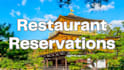 make a restaurant reservation in japan for you