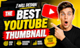 design the best youtube thumbnail