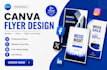 design professional canva flyers