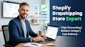 design and redesign shopify dropshipping website professionally shopify expert