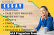 do urgent essay writing,case study,proposals,analysis and research
