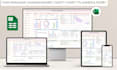 design excel budget spreadsheet, invoice template, google sheets mileage log