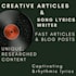 write articles and song lyrics