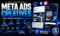 create high converting facebook and instagram ad creatives