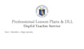 create lesson plan and dll creation