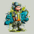 create high quality graffiti art and spray paint design
