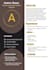 design a professional resume and CV using canva