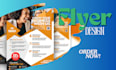 design a professional and creative flyer