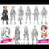 design professional anime character reference