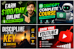design a stunning youtube thumbnail that gets clicks
