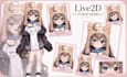 design and rig live2d vtuber model 3d vtuber commission 2d anime vtuber rigging