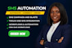 setup gohighlevel sms automation bulk sms marketing twilio a2p 10dlc
