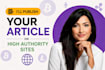 publish your article on high da crypto site