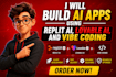 build ai apps using replit ai, lovable ai, and vibe coding, replit ai