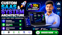 build a custom saas platform, web app, or complex system architecture