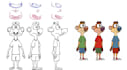 create a professional 2d character rig in moho for animation