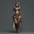 do a unique fantasy game character art
