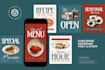 create fresh seafood logo design for restaurant