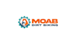 design unique moab dirt biking logo