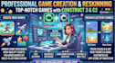 create and reskin professional games using construct 3 and c2