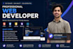 build custom HTML,CSS,js business website