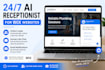 build an ai receptionist chatbot for your wix website