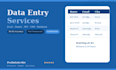do professional data entry and database managemen