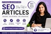write engaging SEO blog posts with natural human writing