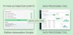 create python automation scripts and data processing tools