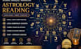 do natal chart astrology reading synastry tarot forecast birth chart