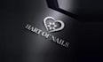 design stylish greatest nail technician logo