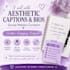 write aesthetic captions, bios and social media content