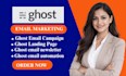 setup ghost newsletter  ghost email marketing