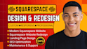 build squarespace website redesign, edit squarespace, update squarespace website