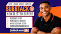 setup substack account design substack email newsletter manage substack posts