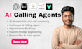 build an ai voice agent, receptionist, or caller using vapi, retell ai