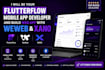 be your flutterflow mobile app developer and build web app with weweb and xano